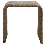 Woven Seagrass End Table