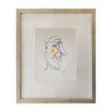 Framed Pablo Picasso "Le Gout de Bonheur" Drawings