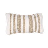 Woven Striped Lumbar Pillows