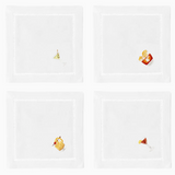 S/4 Classic Drinks Cocktail Napkin