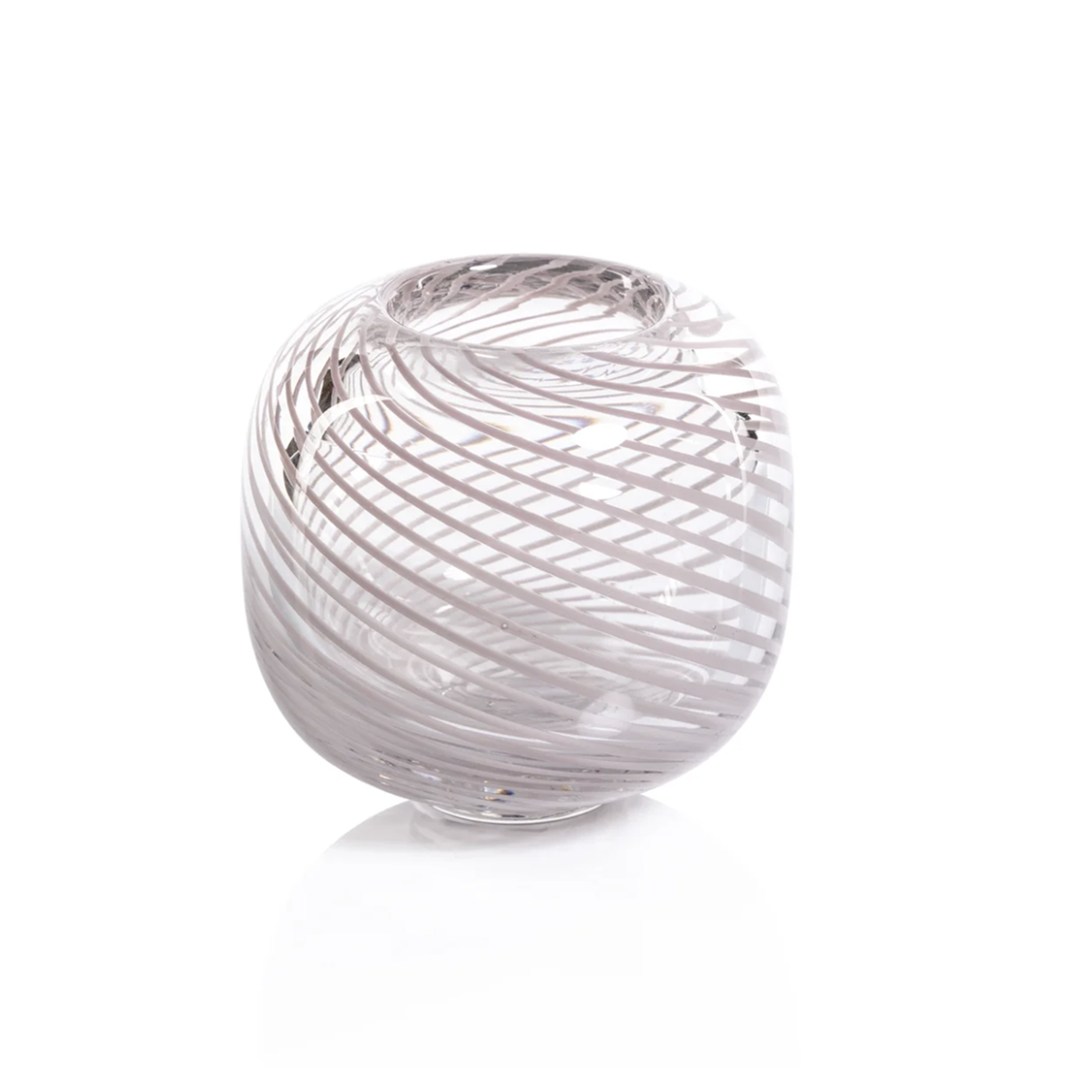 Mini Swirl Glass Vase