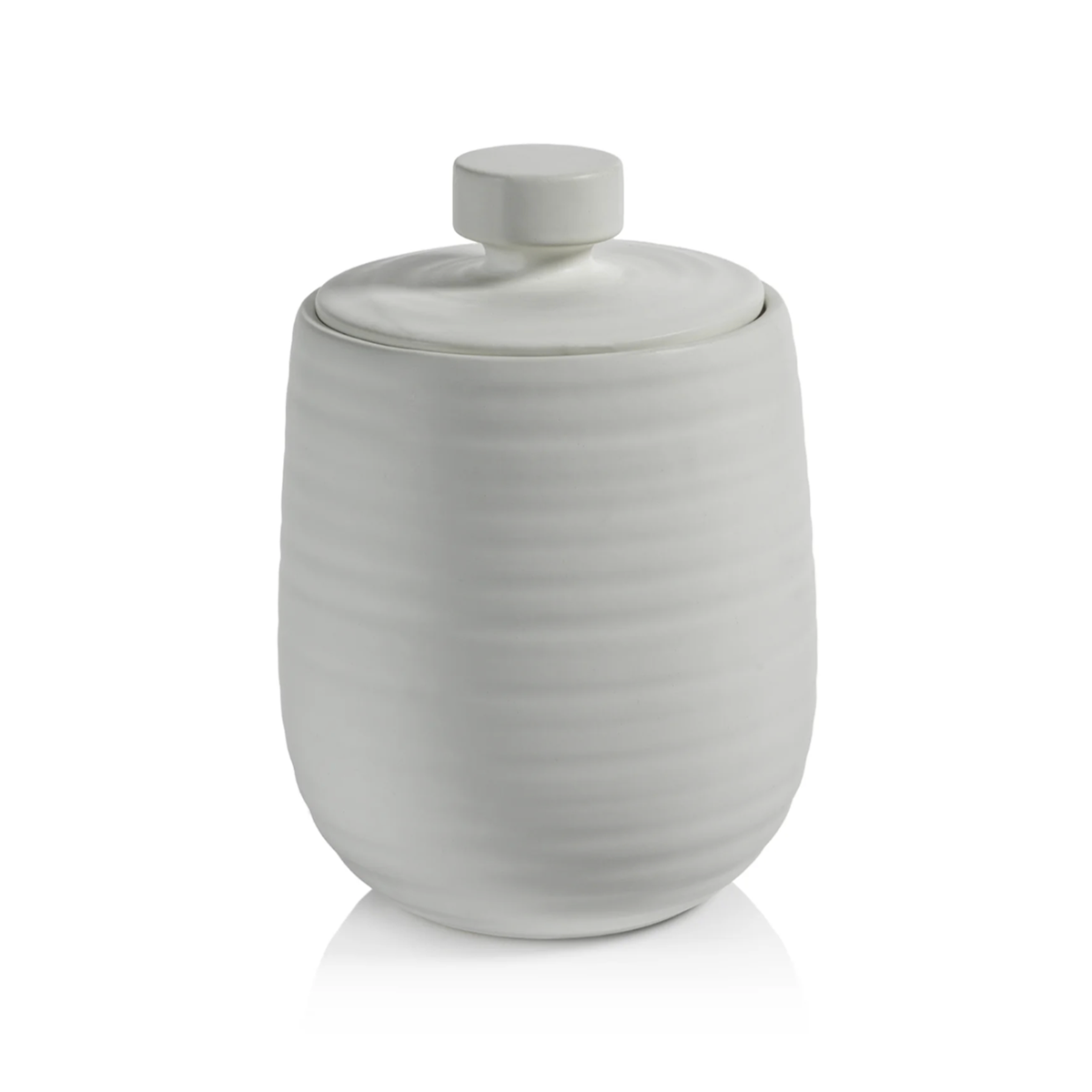 Ceramic Ribbed Canisters