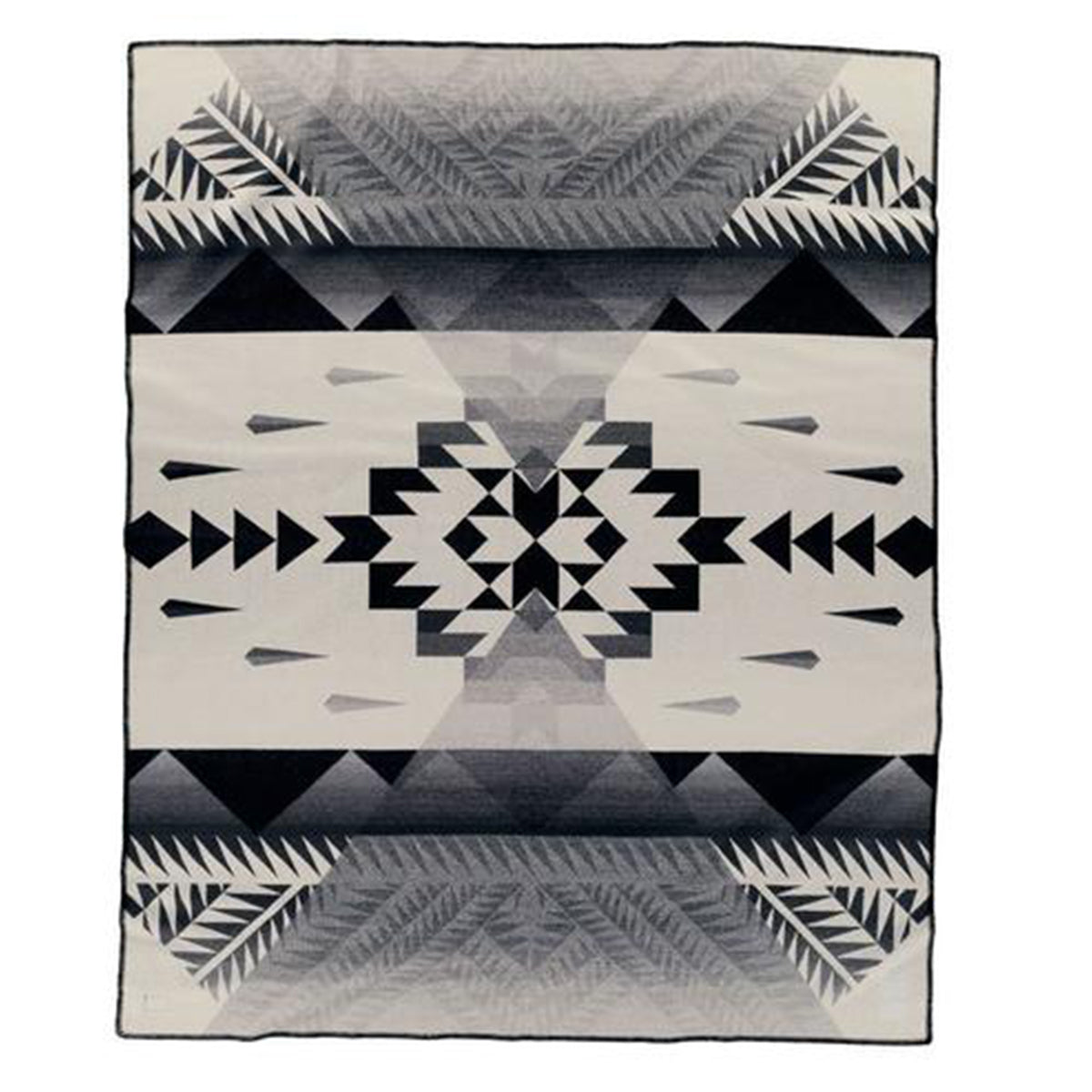 Pendleton Nike N7 Black/Ivory Twin Blanket