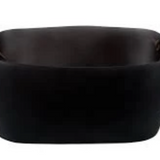 Large Ice Bucket with Leather Handles