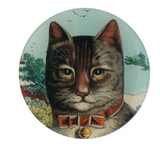 John Derian Country Cat Plate
