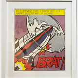 Roy Lichtenstein As I Opened Fire Offset Lithograph