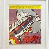 Roy Lichtenstein As I Opened Fire Offset Lithograph