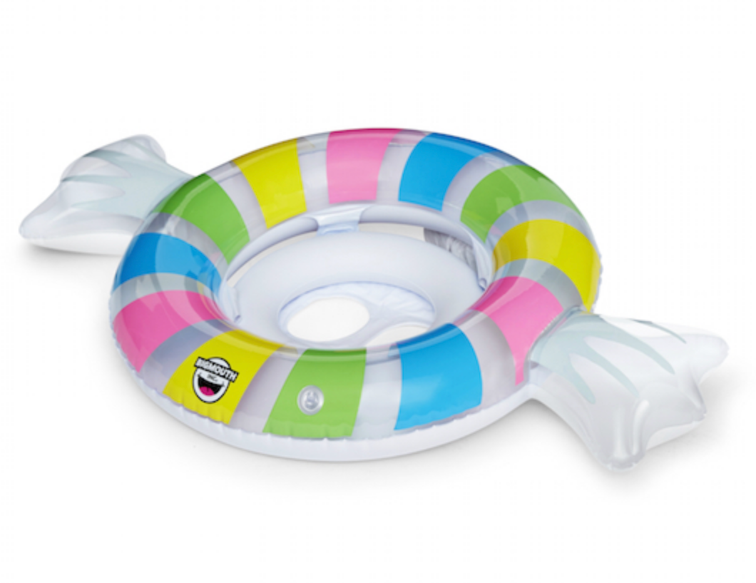 The new Lil’ Float pool float line is dual-chambered for stability, featuring a secure & comfy seat with openings designed for babies and toddlers.