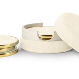 Aerin Shagreen Coasters