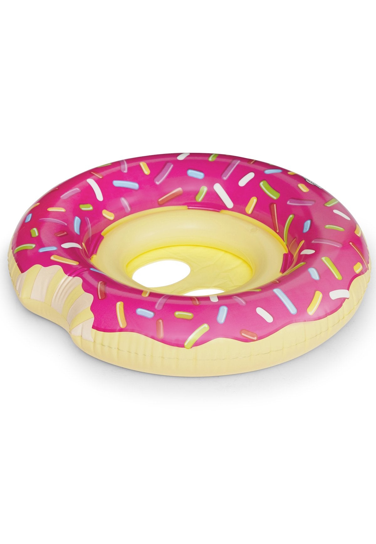 The new Lil’ Float pool float line is dual-chambered for stability, featuring a secure & comfy seat with openings designed for babies and toddlers.