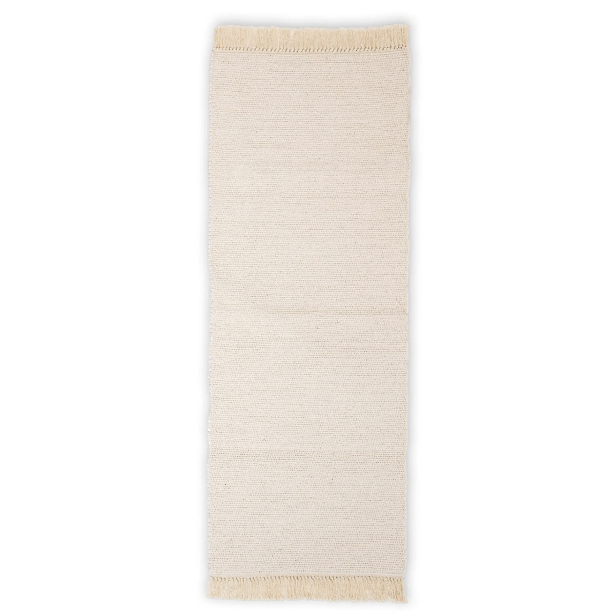 Woven Cotton Ivory Mats