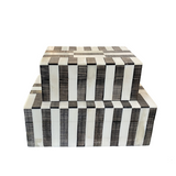 Black & White Horn Boxes