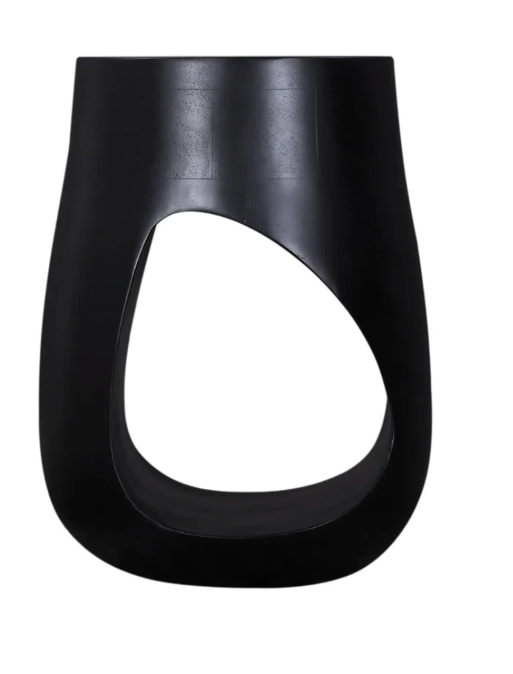 Black Abstract Side Table – Absolutely Inc.