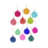 Set of 12 Opaque Baubles