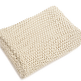 This Chunky Knit Desert Throw created from high-quality 100% cotton. This cozy, chunky-knit throw in neutral tones will add warmth to any room.