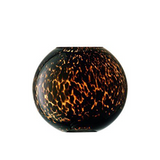 Round Tortoiseshell Glass Vase