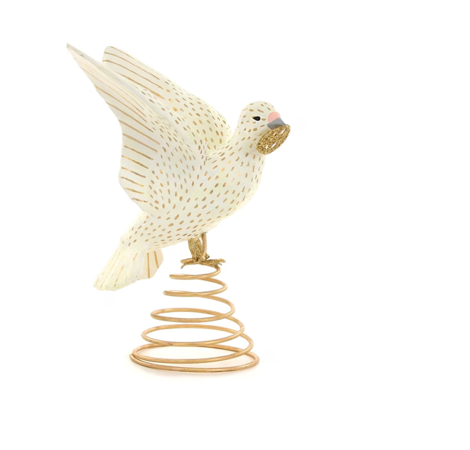This Peace on Earth Dove Tree Topper is perfect for any tree lover's tree.&nbsp;