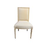 Pair of Vintage Louis XVI Style Dining Chairs