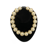 French Faux Pearl Necklace