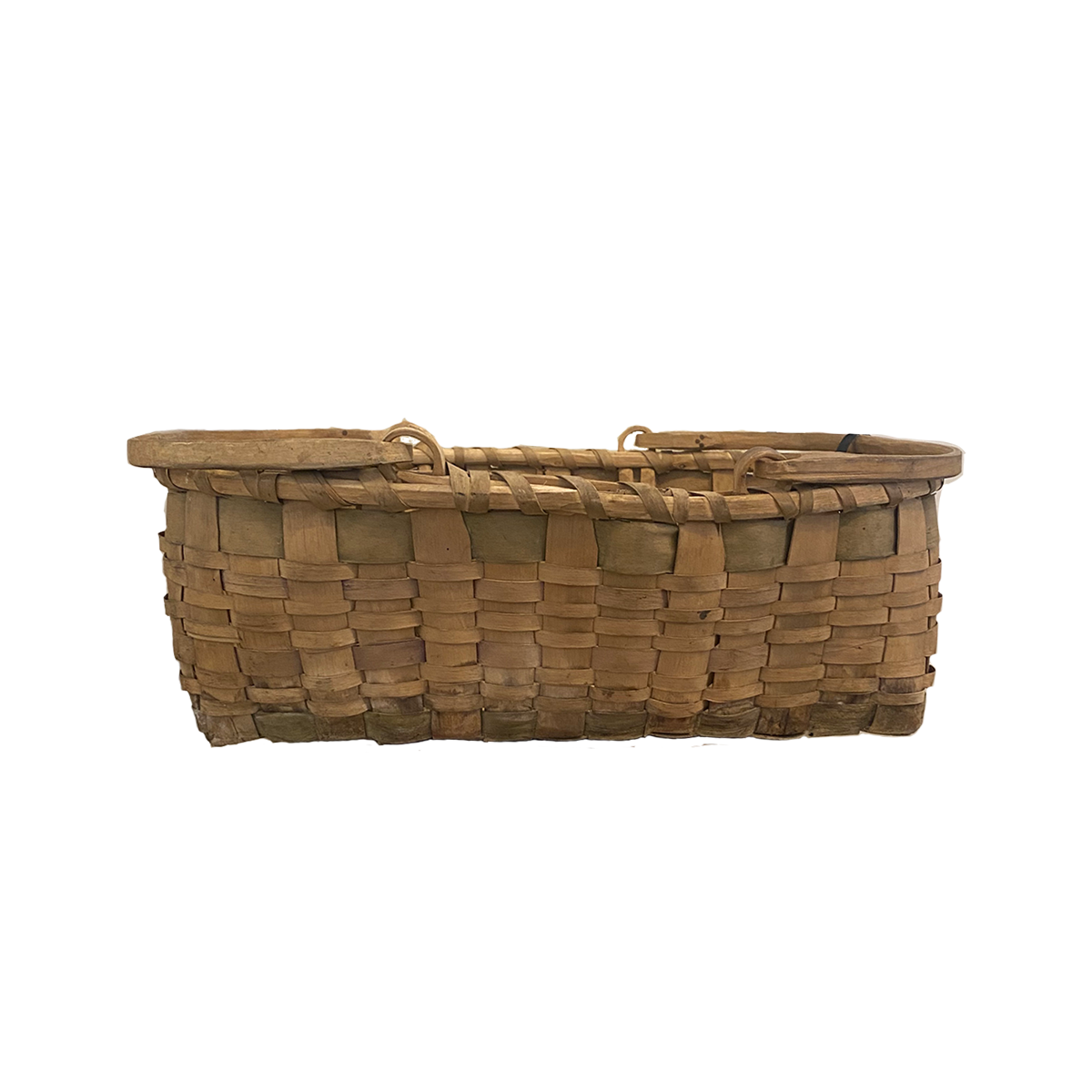 Vintage Apple Picking Basket