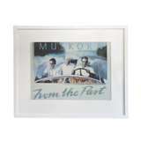 Framed Muskoka "From the Past" Poster