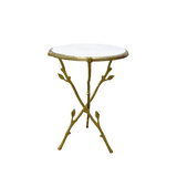 Marble & Gilt Twig Table