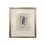 Framed Pablo Picasso "Le Gout de Bonheur" Drawings