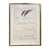 Nine Discourses on Commodus by Cy Twombly Leo Castelli