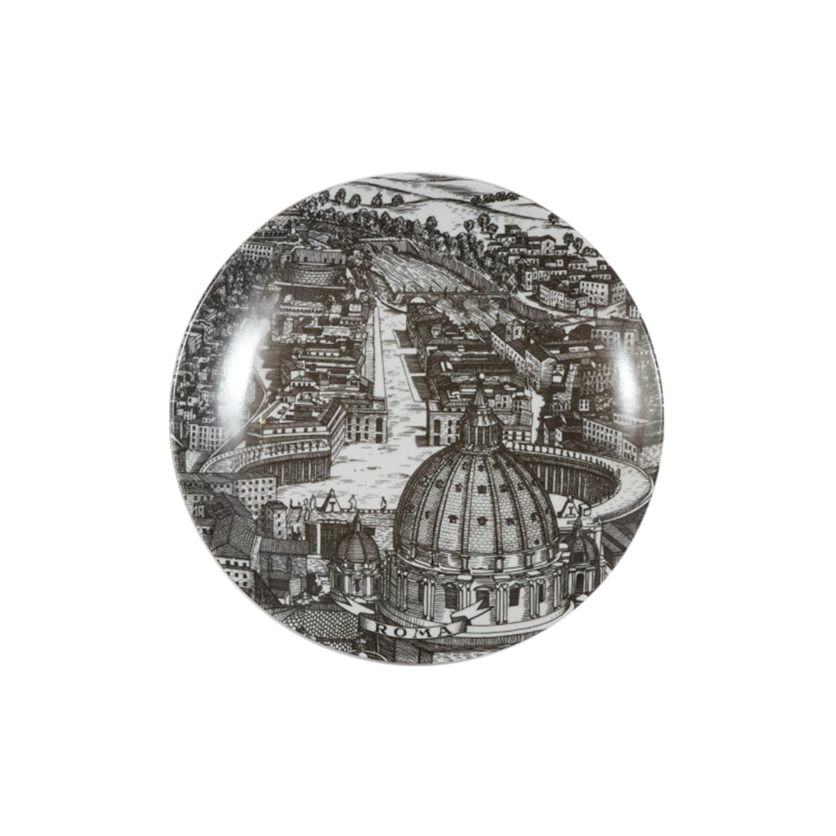 Piero Fornasetti 'Citta D'Italia' Plates