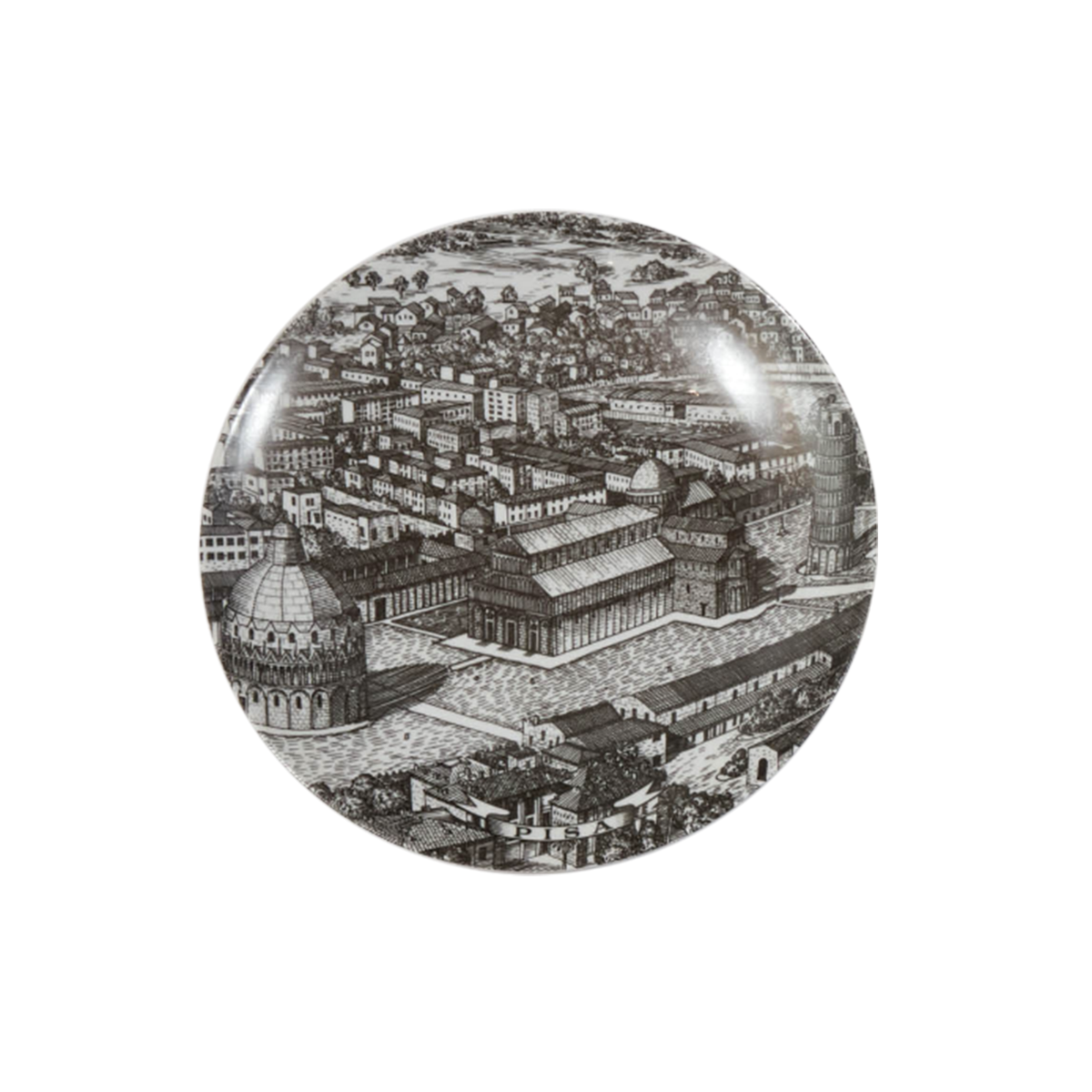Piero Fornasetti 'Citta D'Italia' Plates