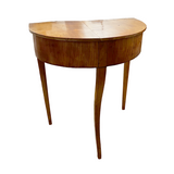Biedermeier Demi-Lune Table