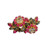 Vintage Fuchsia Flower Brooch