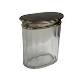 Tortoiseshell & Silver Vanity Jar