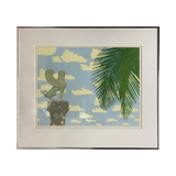Alan Ghoulding "Garden Sculpture" Serigraph