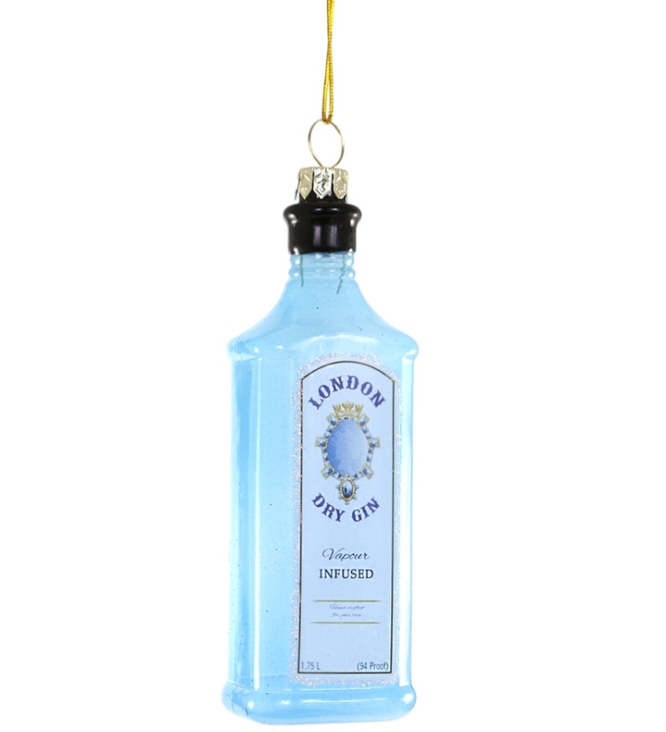 This London Dry Gin ornament is perfect for any tree