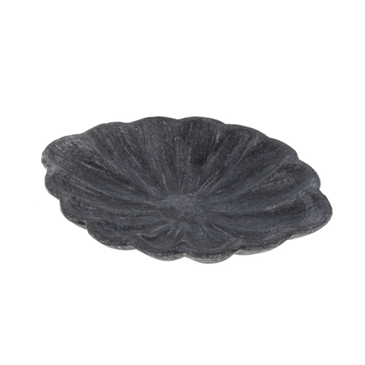 Grey Marble Flower Dish
