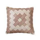 Woven Terracotta Abaca Pillow