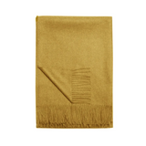 Baby Alpaca Yellow Throw