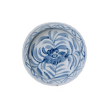 Blue Floral Motif Dish