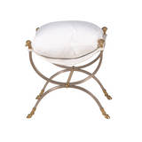 Maison Jansen Inspired Ram's head Bench