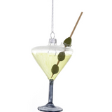 This martini ornament is perfect for any liquor enthusiasts tree