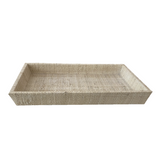 Woven Grass Vanity Trays