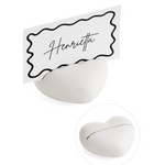 S/6 Paper Mache Heart Place Card Holders&nbsp; are ideal gift for any entertaining&nbsp; enthusiast