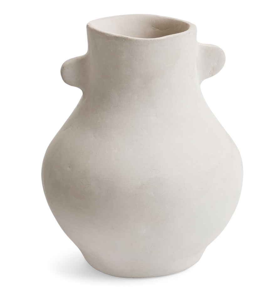 This organic-shaped vase is a unique and beautiful addition to your home decor.&nbsp;