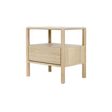 Light Oak Bedside Table