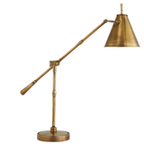 Goodman Table Lamp in Hand Rubbed Antique Brass