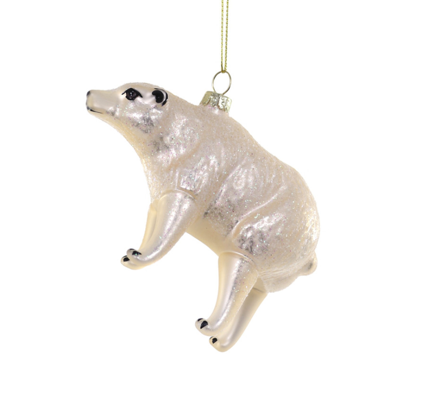 This Polar Bear ornament is perfect for any holiday tree!