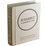 Scrabble Game Vintage Bookshelf Edition