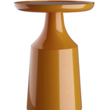 Orange Lacquer Side Table