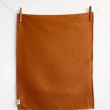 Orange Linen Tea Towel